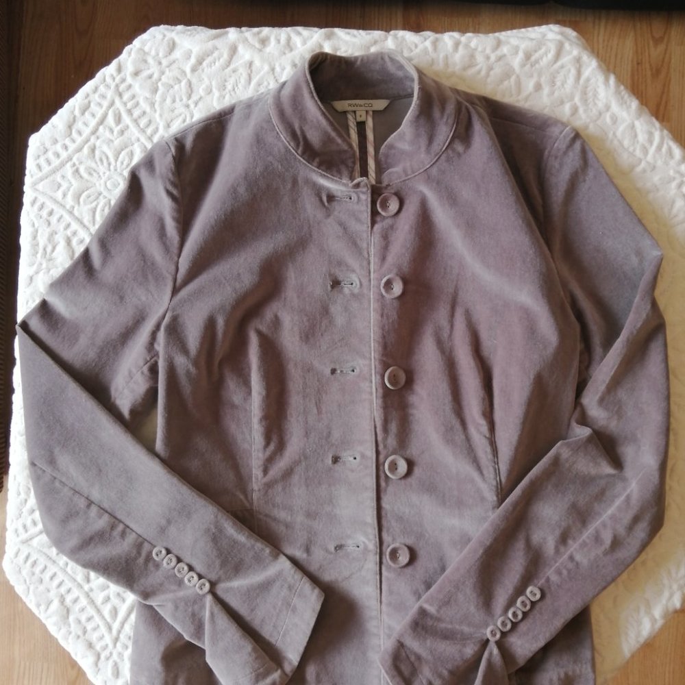 Velvet blazer - Picture 3 of 7